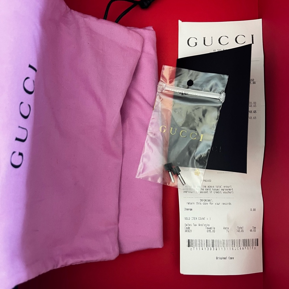 Gucci Red Patent Leather Strappy Heels - Picture 10 of 16